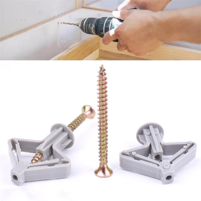 GYPSUM WALL ANCHOR KIT WITH SCREWS