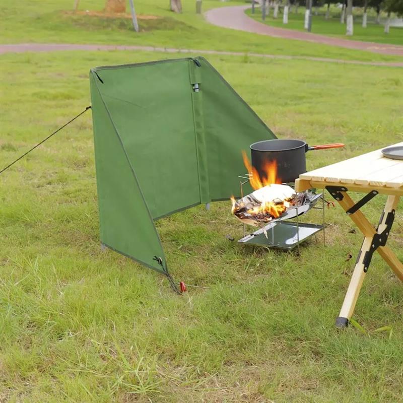 CAMPING BONFIRE WINDSHIELD