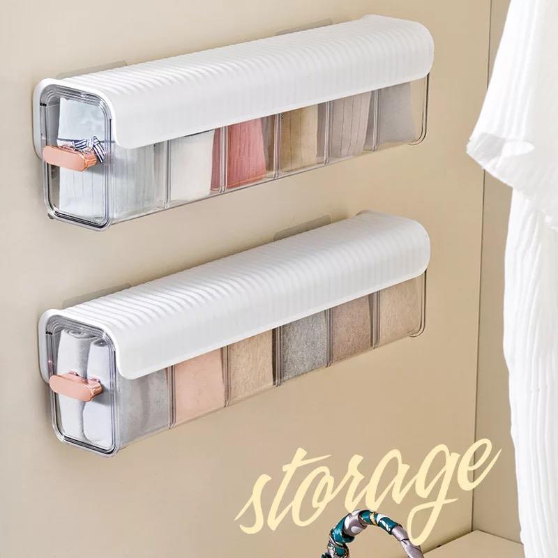 6 GRIDS WALL MOUNTED SEASONING BOX