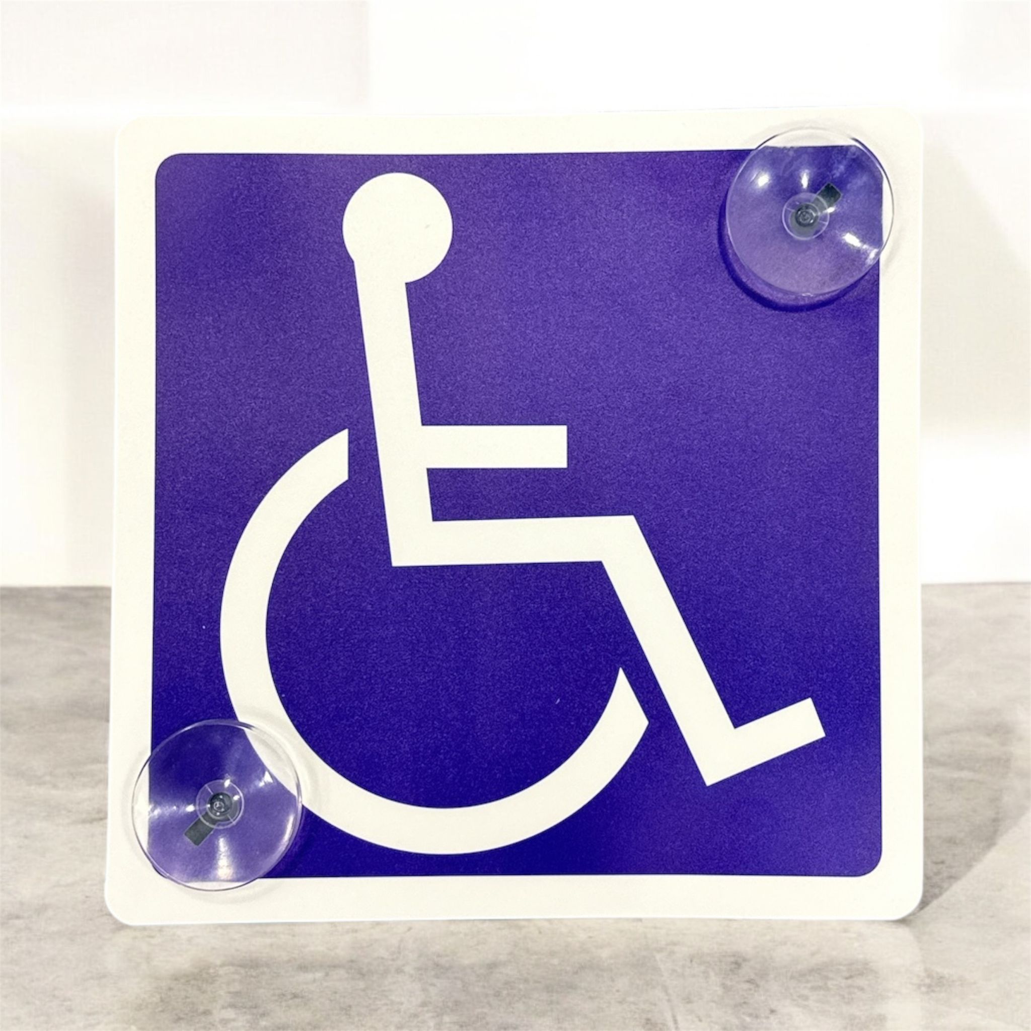 PWD WHEELCHAIR VINYL DECAL STICKER