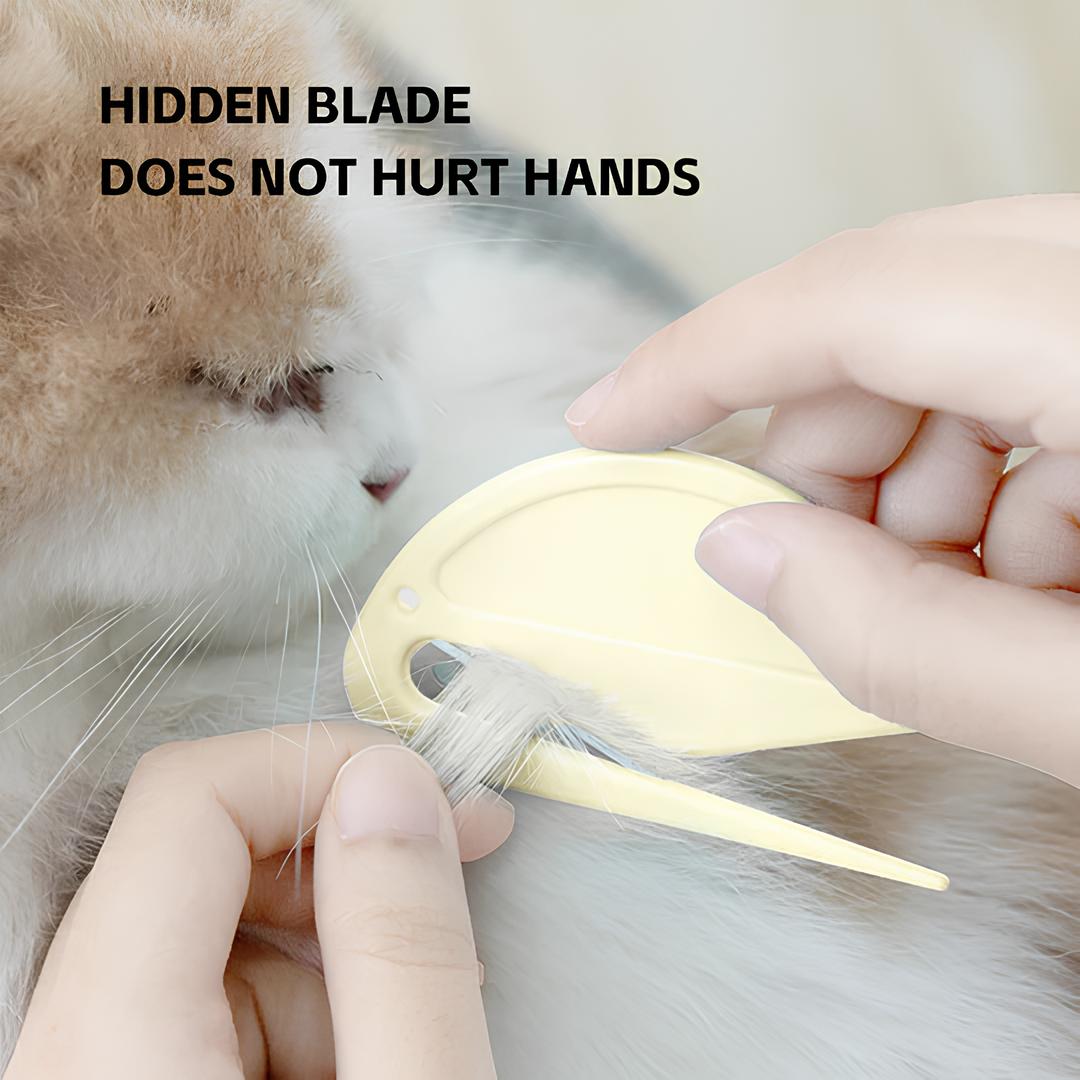 PET KNOTTING COMB AND BLADE