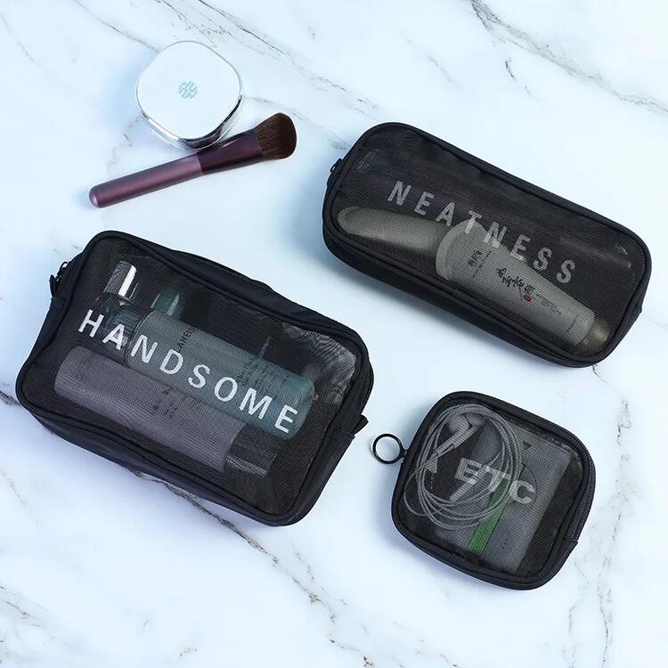 QUICK DRY TRAVEL MAKEUP COSMETIC POUCH