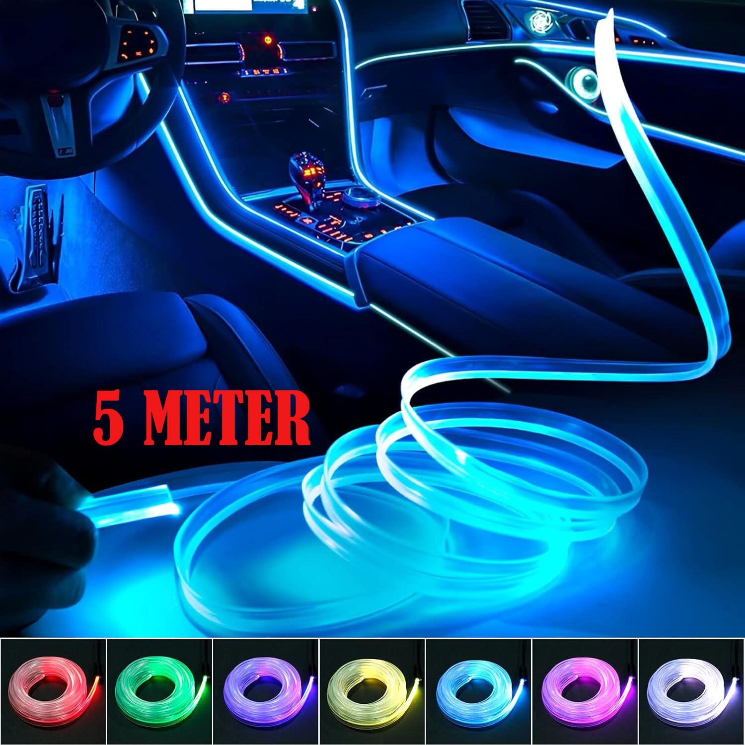 CAR USB REB NEON OPTIC AMBIENT LIGHT