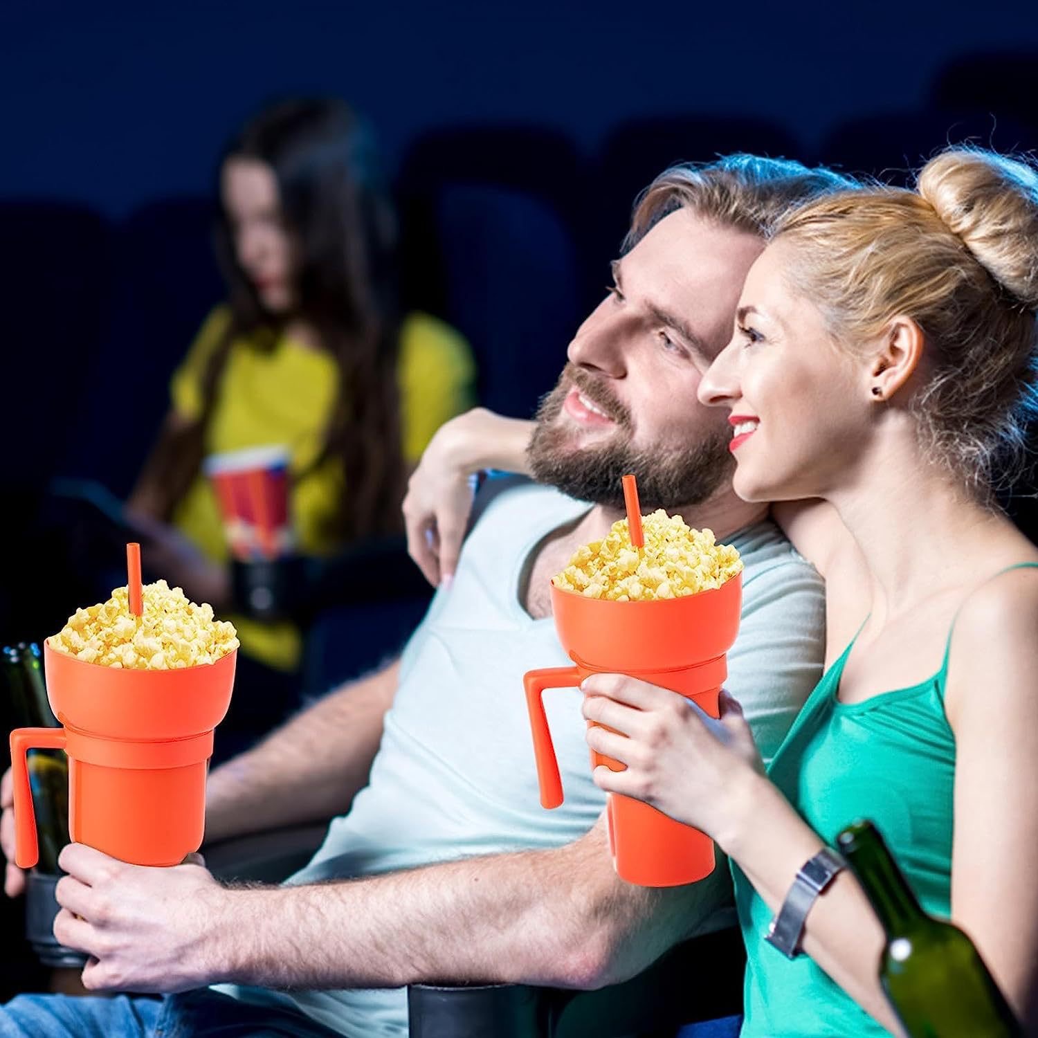 CREATIVE SNACKS BOWL WITH DRINK CUP