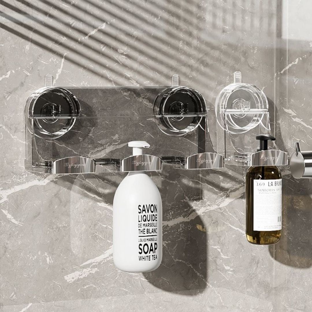 SUCTION CUP SHOWER GEL HOLDER