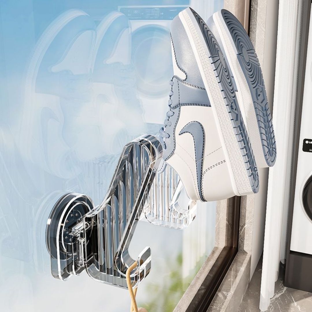 CLIP SUCTION SHOE RACK
