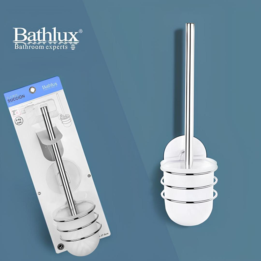 STAILESS STEEL TOILET BRUSH WITH HOLDER - BATHLUX