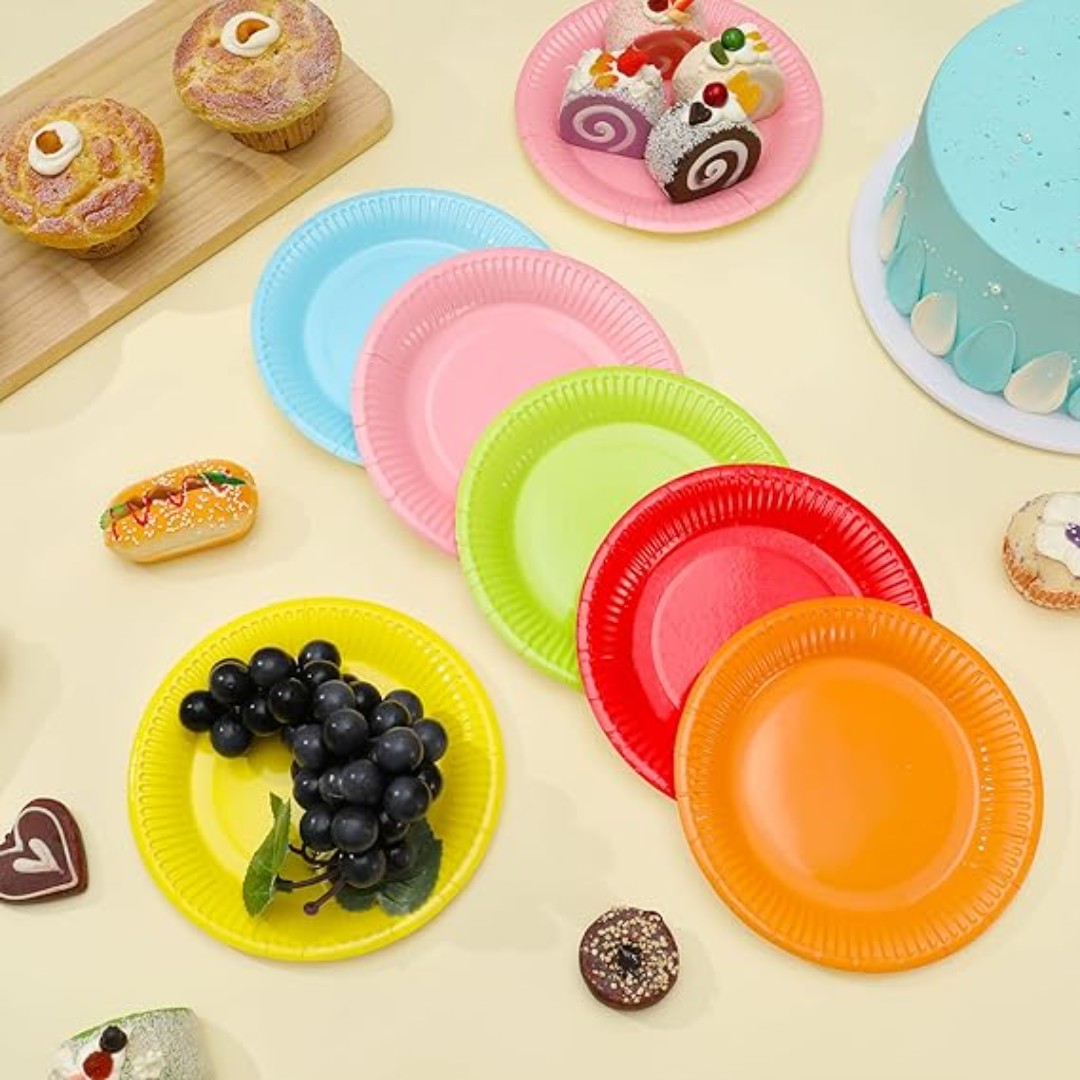 FANNEST ROUND PAPER PLATE 20 PCS