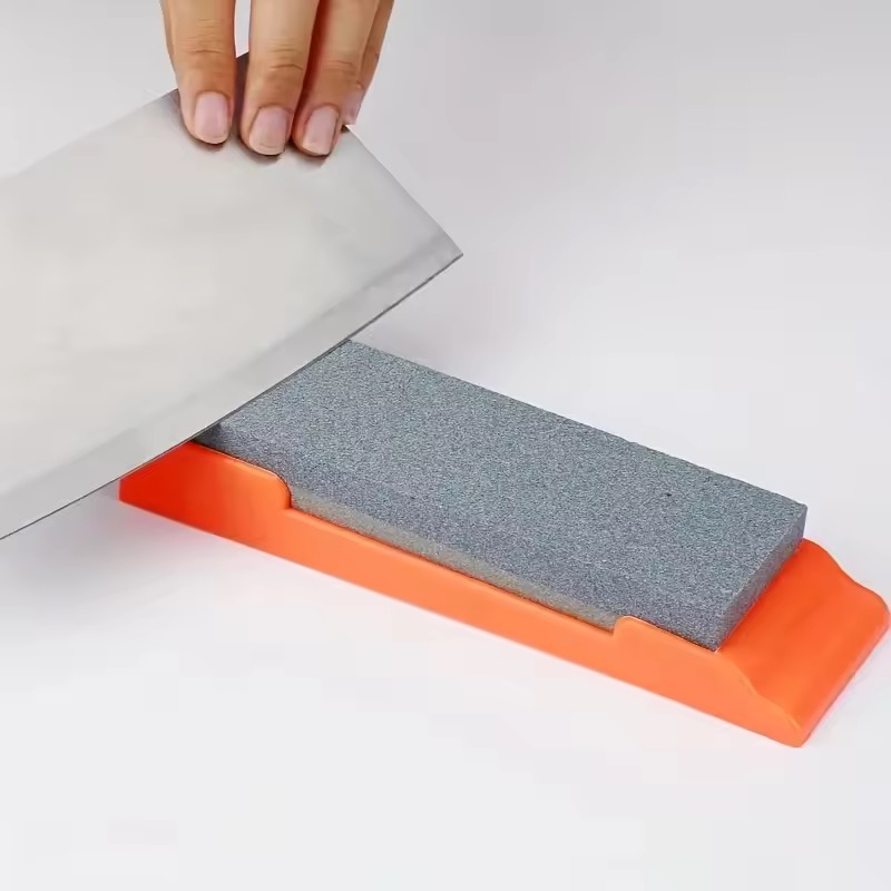EOTIA KNIFE SHARPENER STONE WITH NON SLIP BASE