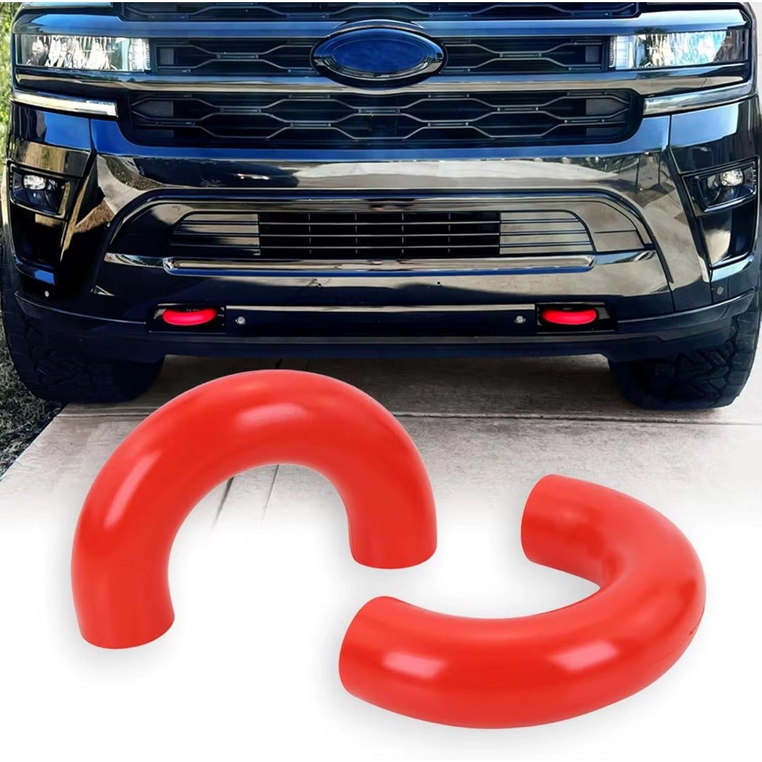 2PCS CAR FRONT TOW HOOK COVER