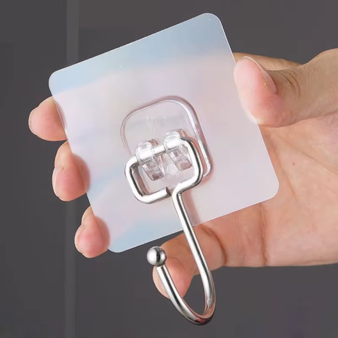 STRONG GLUE STAINLESS STEEL HOOK