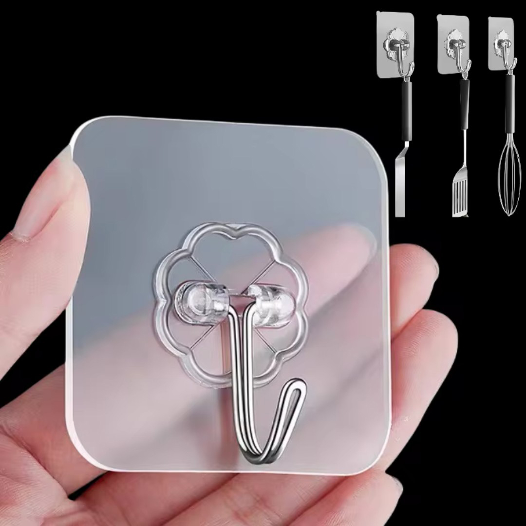 STAINLESS STEEL ADHESIVE HOOK
