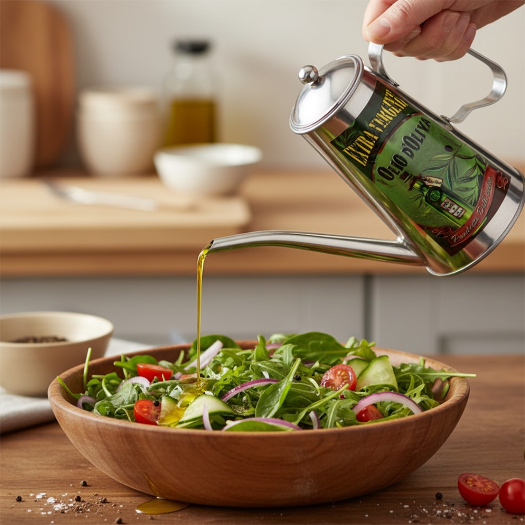 STAINLESS STEEL OIL CAN