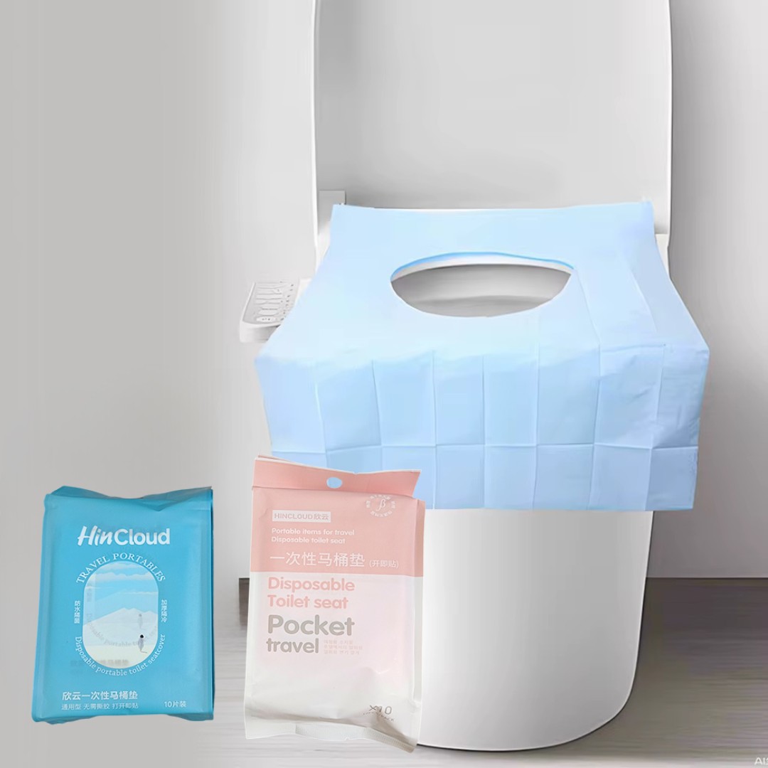 10PCS DISPOSABLE TOILET SEAT COVER