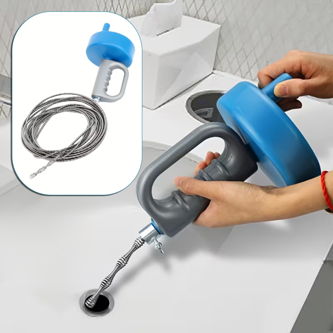 MANUAL SPRING DRAIN AUGER