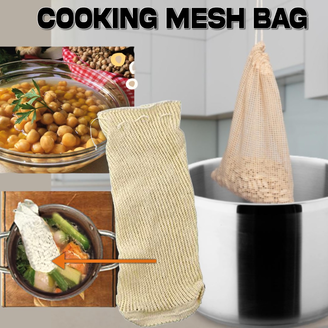 MESH FABRIC COOKING BAG