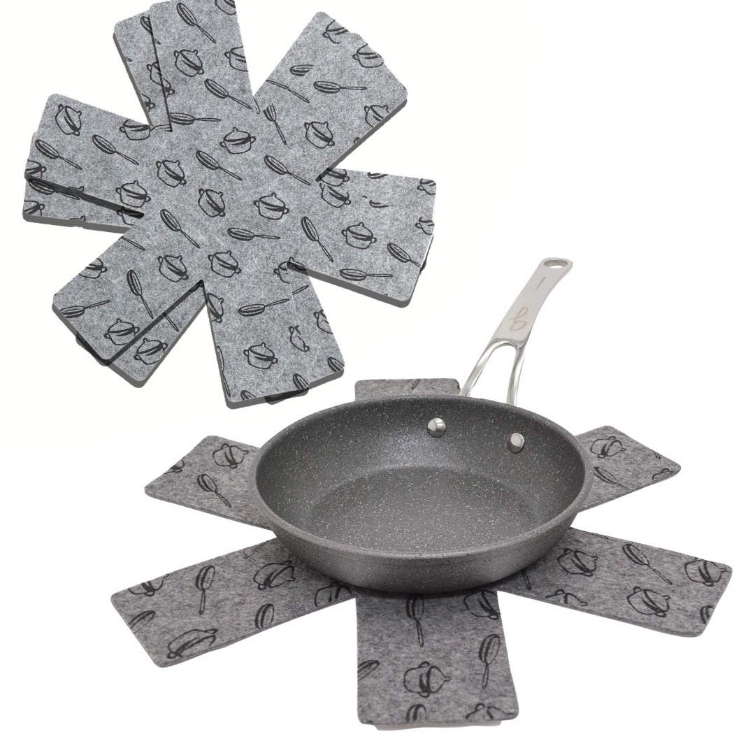 2PCS POT & PAN FELT PAD