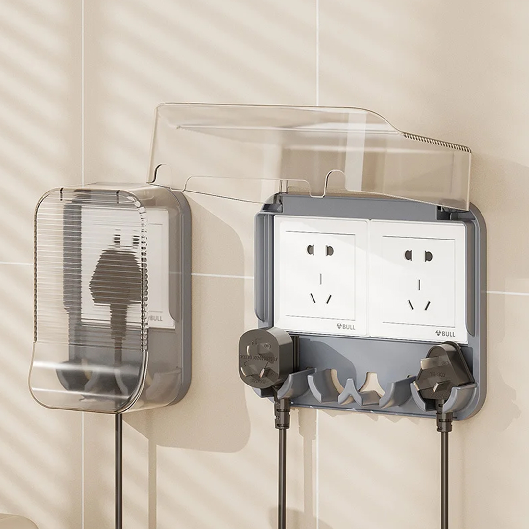 WALL SOCKET PLASHPROOF COVER SINGLE