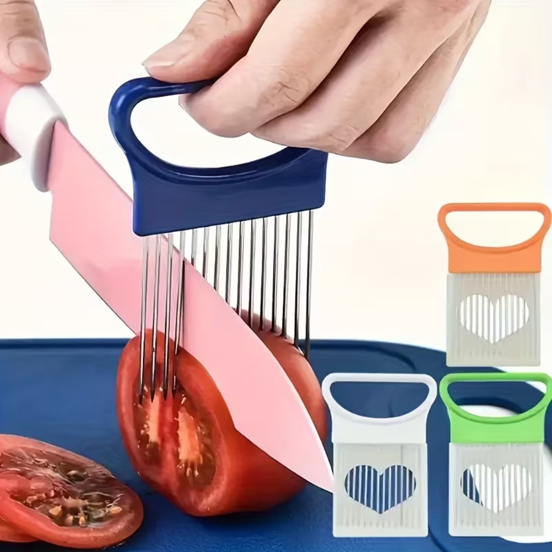 VEGETABLE SLICE HOLDER TOOL
