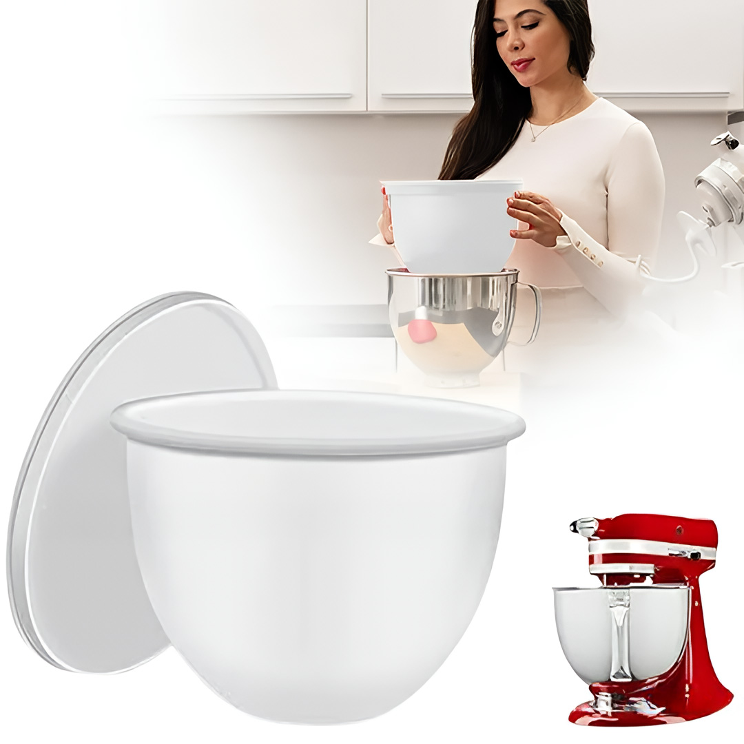 SILICON MIXER BOWL WITH LID