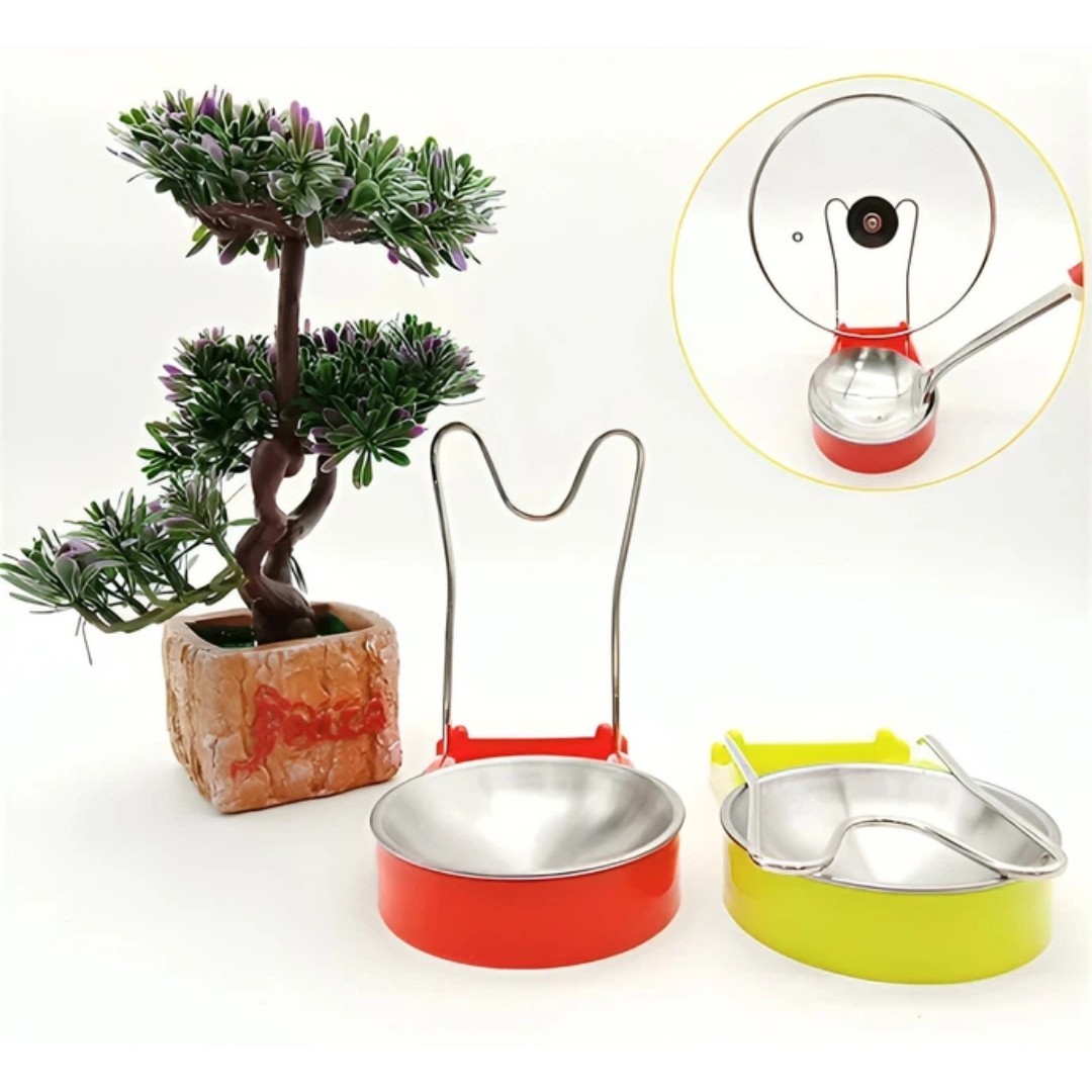 POT LID AND SPOON HOLDER