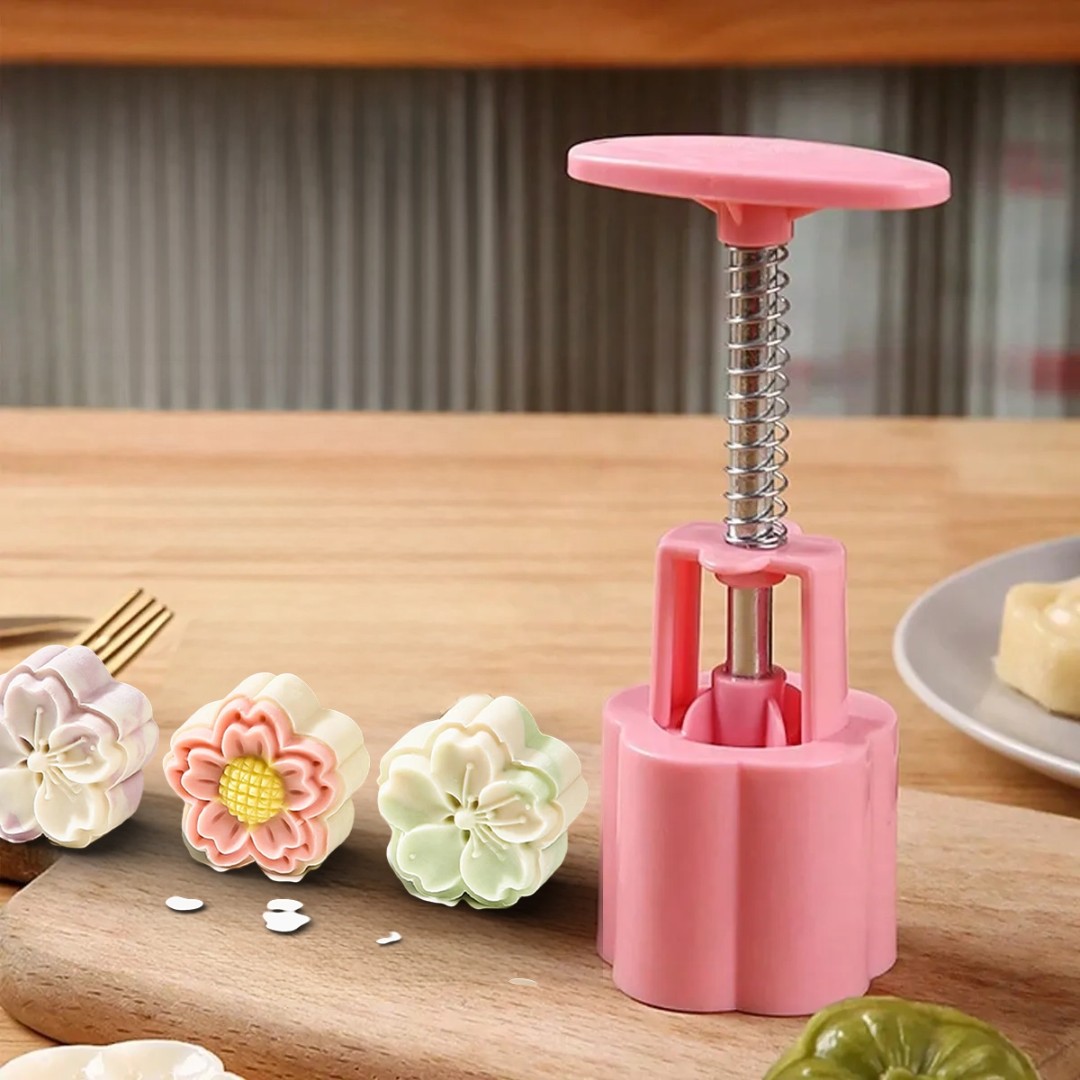 10PCS PASTRY MOLD SET WITH PRESS TOOL