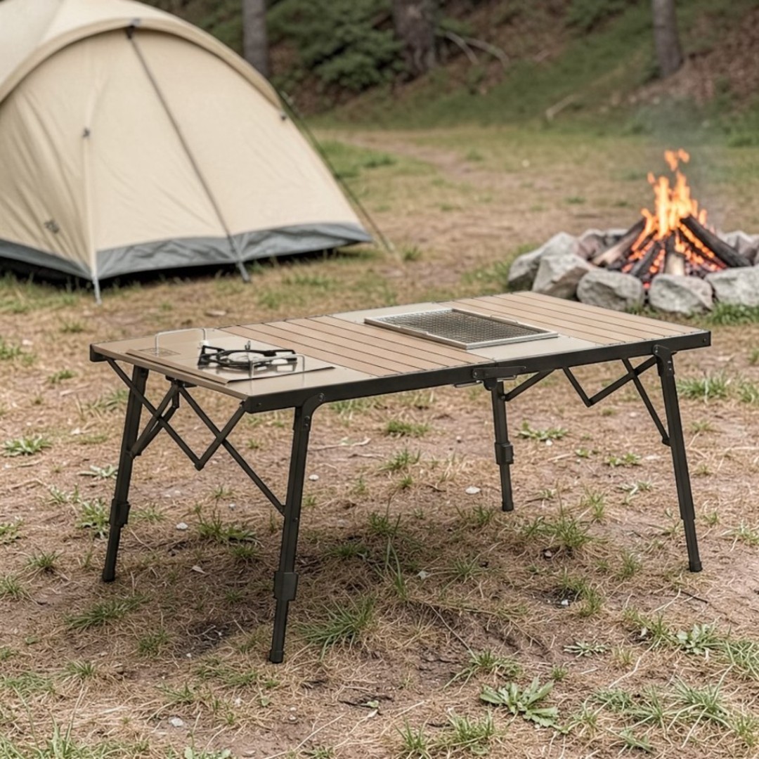 FOLDABLE CAMPING IGT TABLE