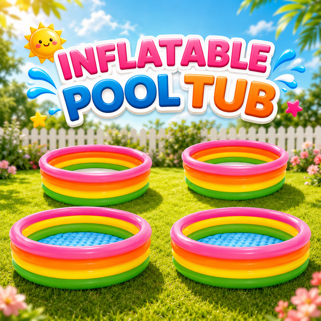 INFLATABLE SUNSET GLOW KIDS POOL