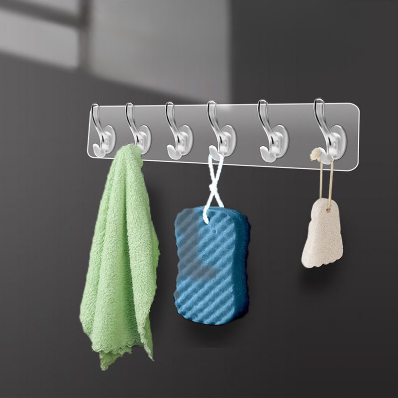 6 ROW CRYSTAL HOOK 0899
