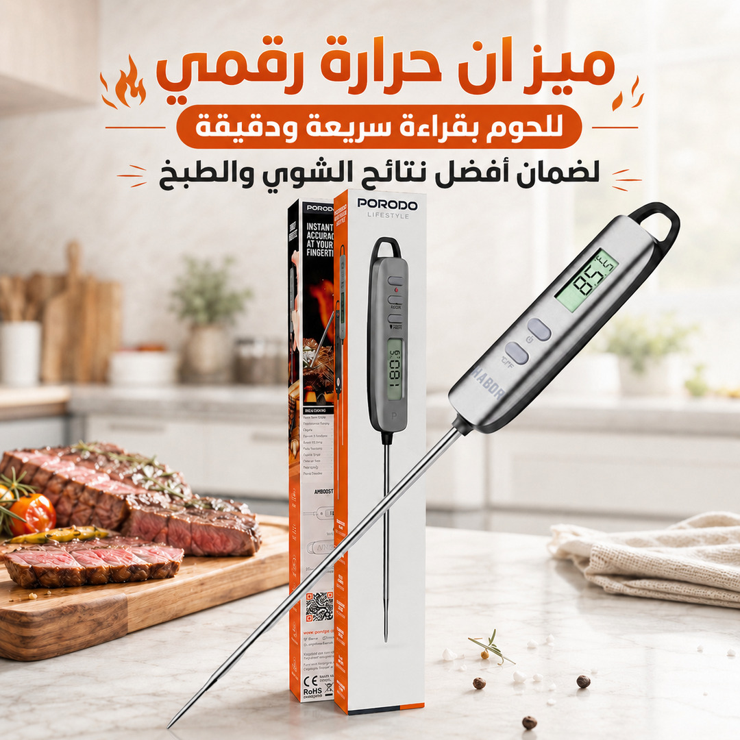 180 AUTO ROTATING DIGITAL MEAT THERMOMETER