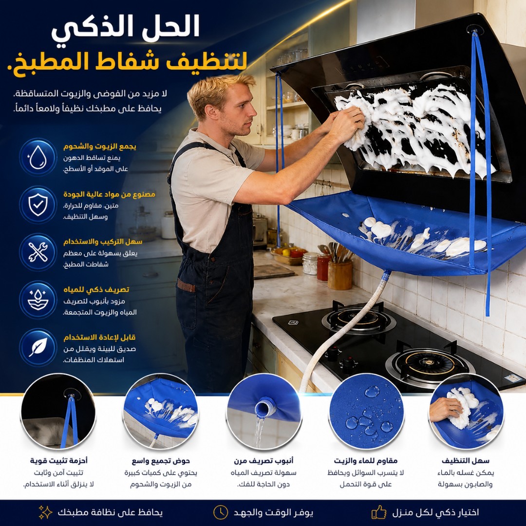 COOKER HOOD CLEANING COVER