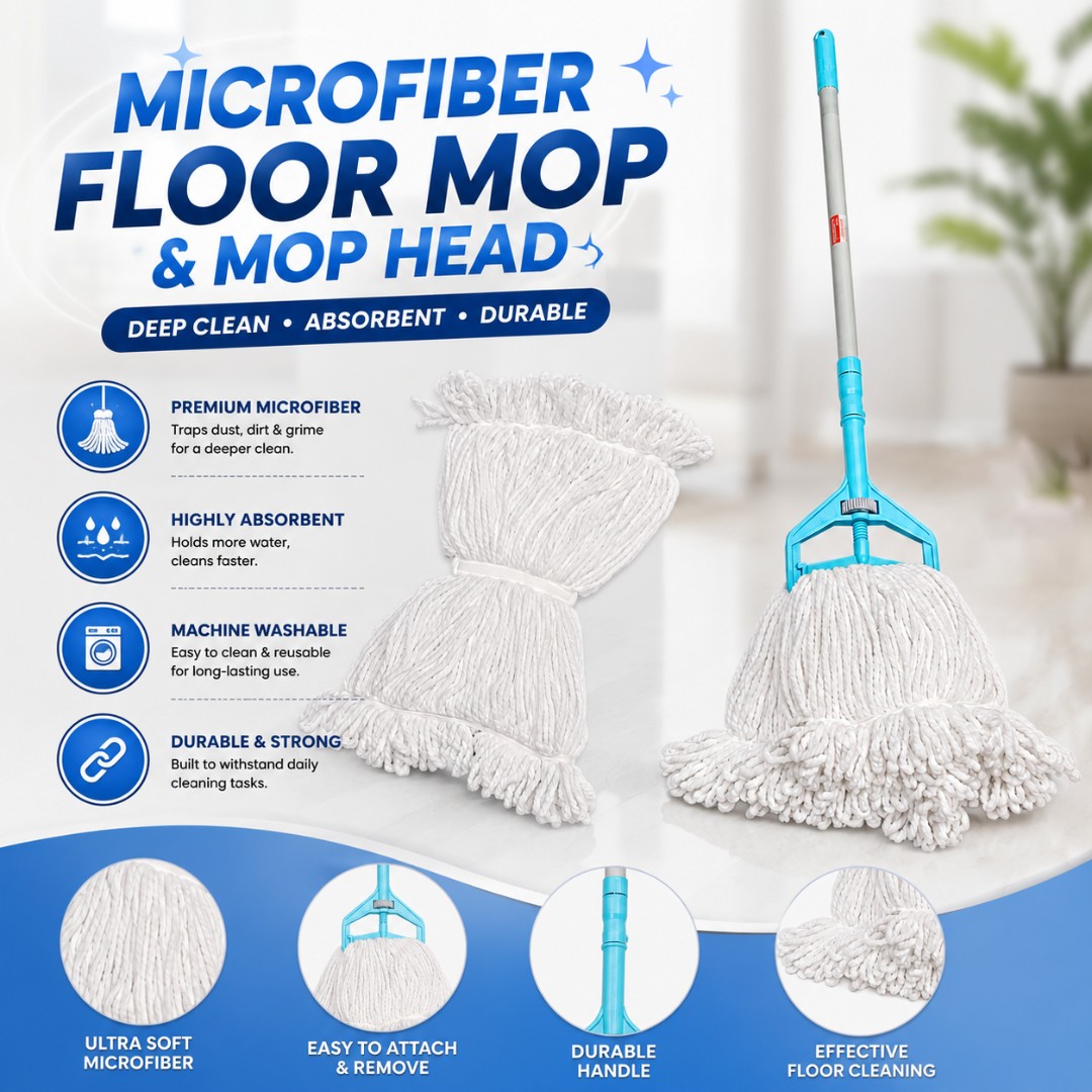 MICROFIBER FLOOR MOP