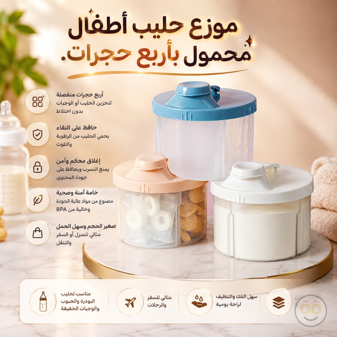 4SLOT PORTABLE FORMULA DISPENSER