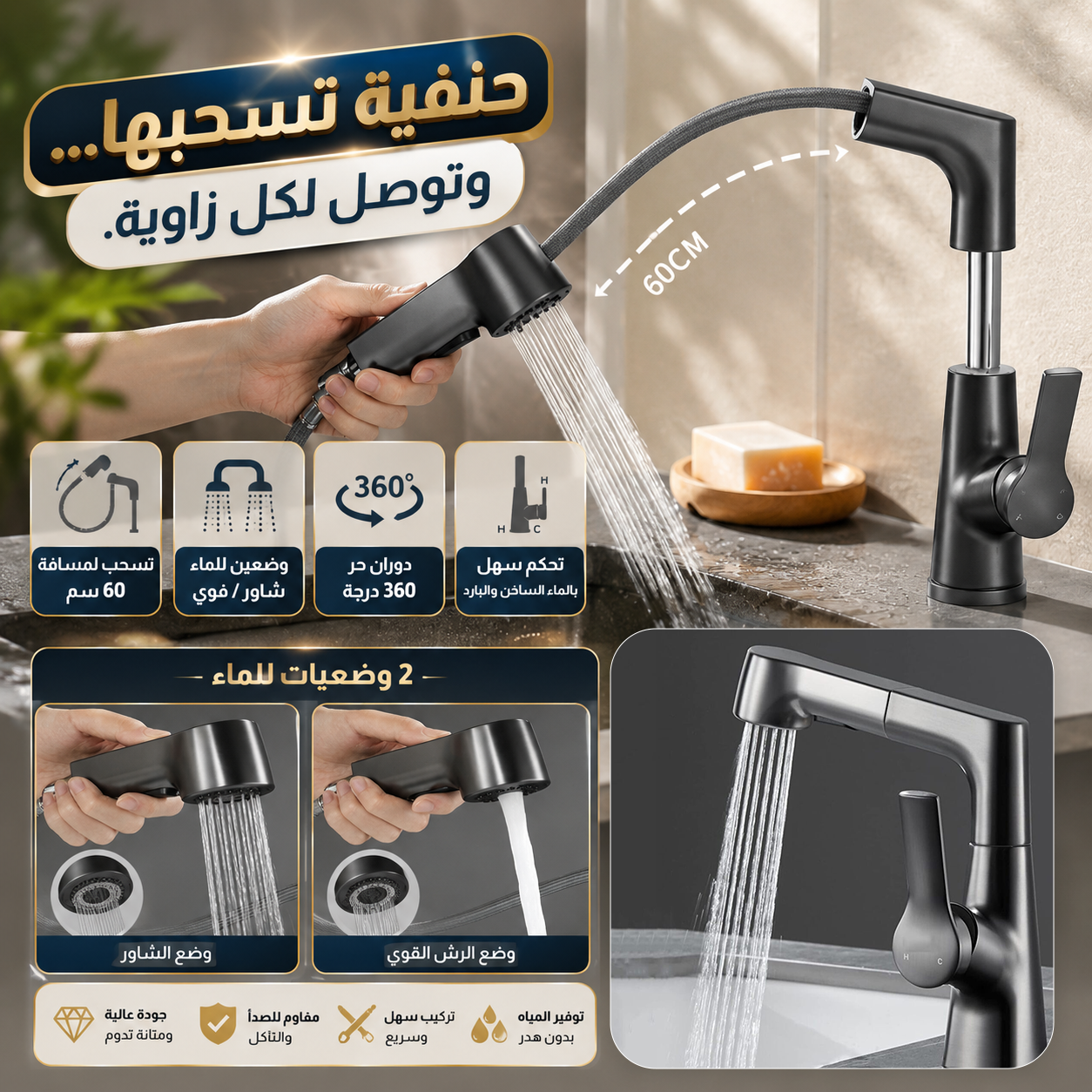 KITCHEN SINK FAUCET TAPE