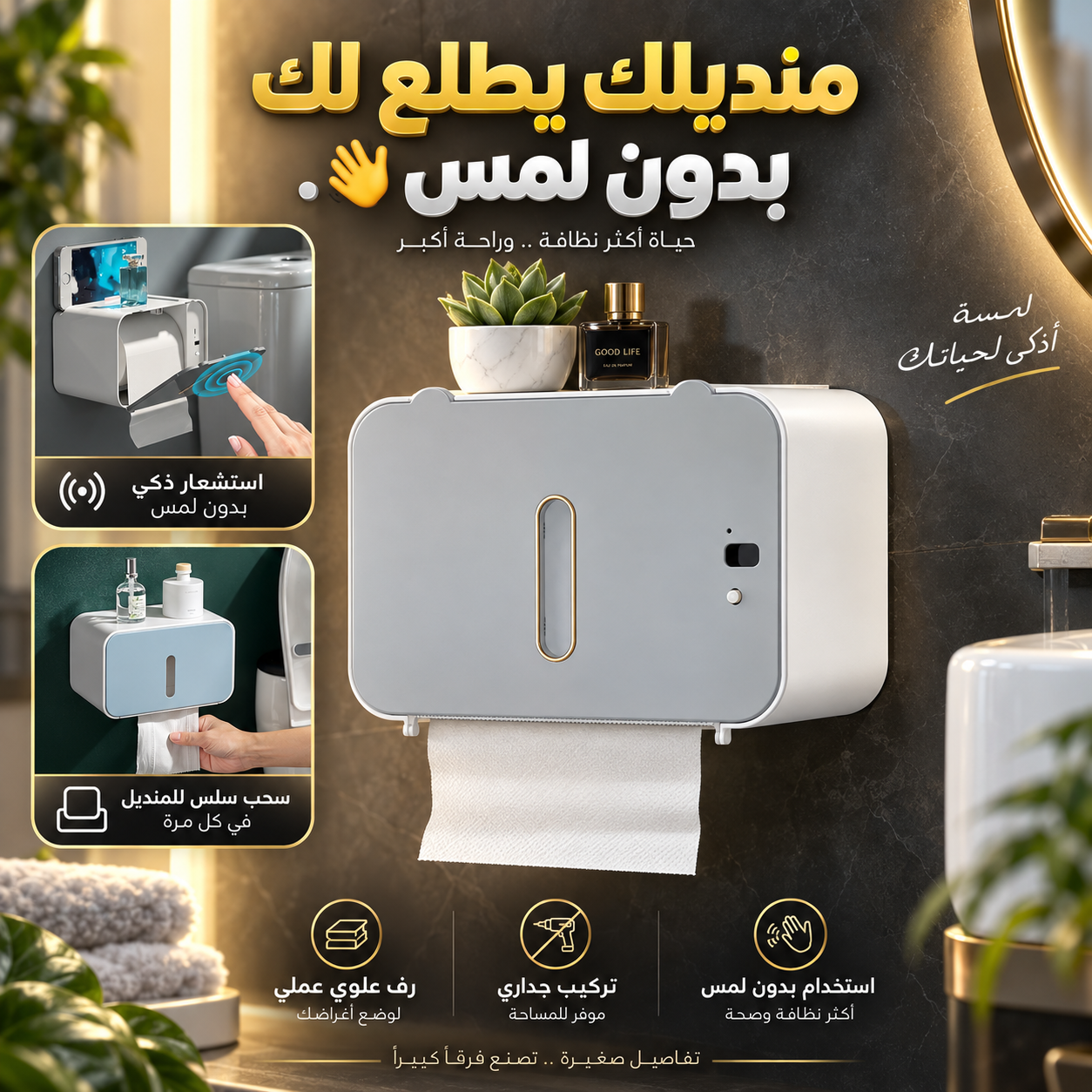 INTELLIGENT  SENSOR INDUCTION TISSUE BOX