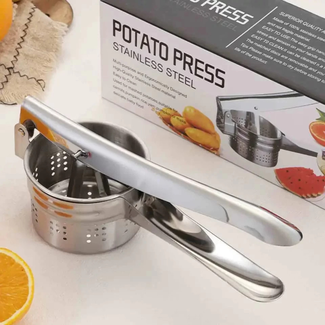 STAINLESS STEEL POTATO PRESS