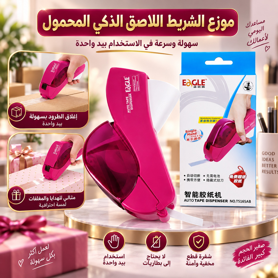 HANDHELD AUTOMATIC TAPE  DISPENSER