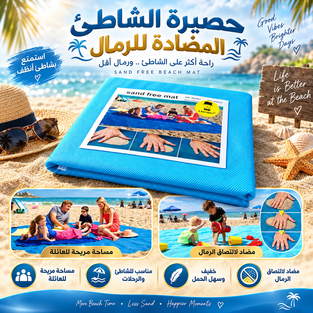 SAND LEAKAGE BEACH MAT