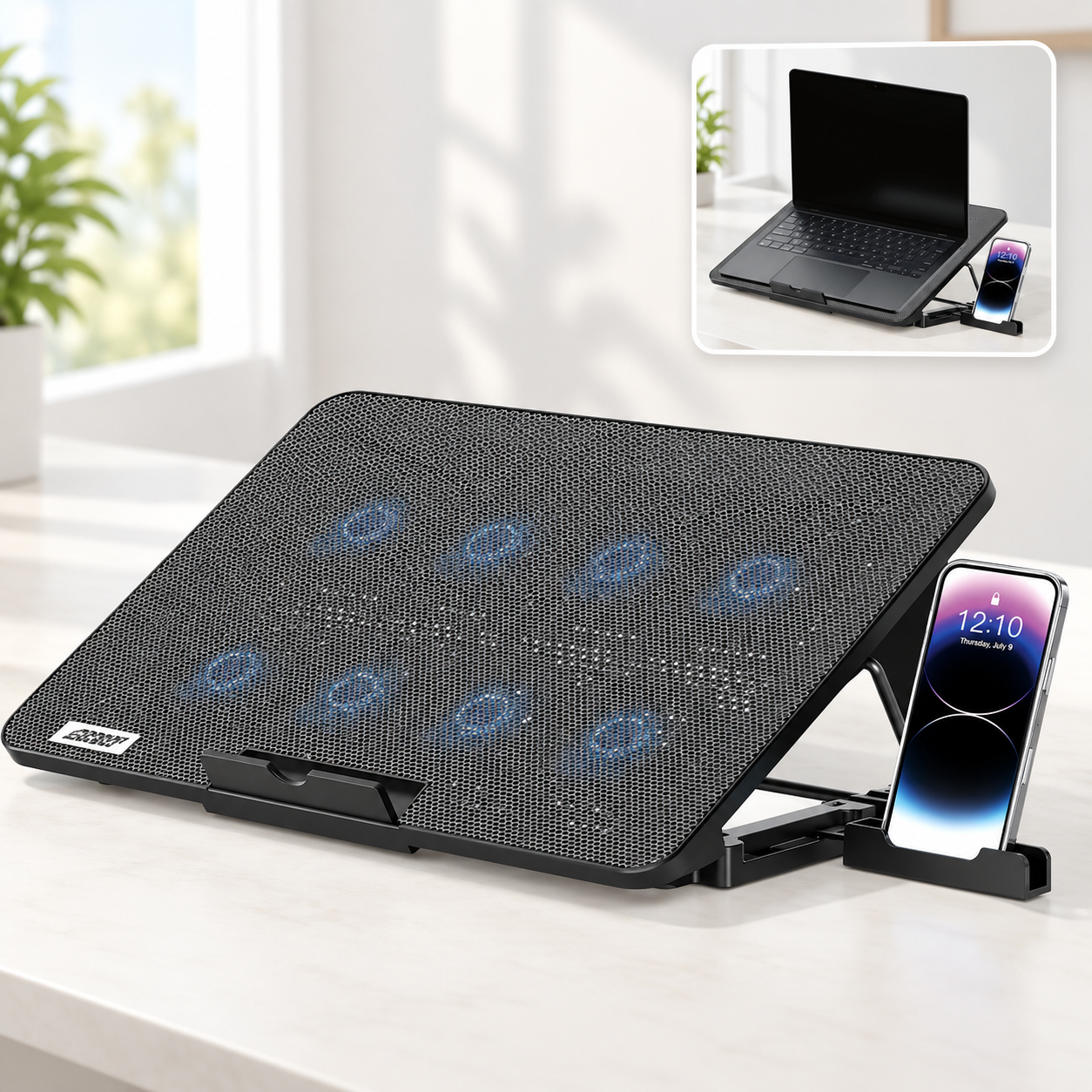 8FAN LAPTOP COOLING STAND